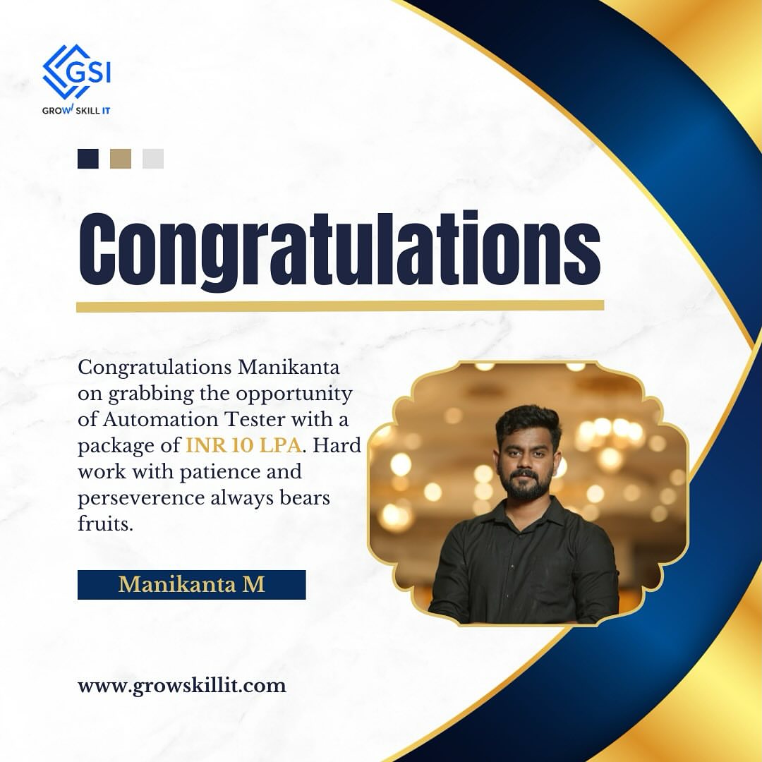 Growskill IT : Placed Students